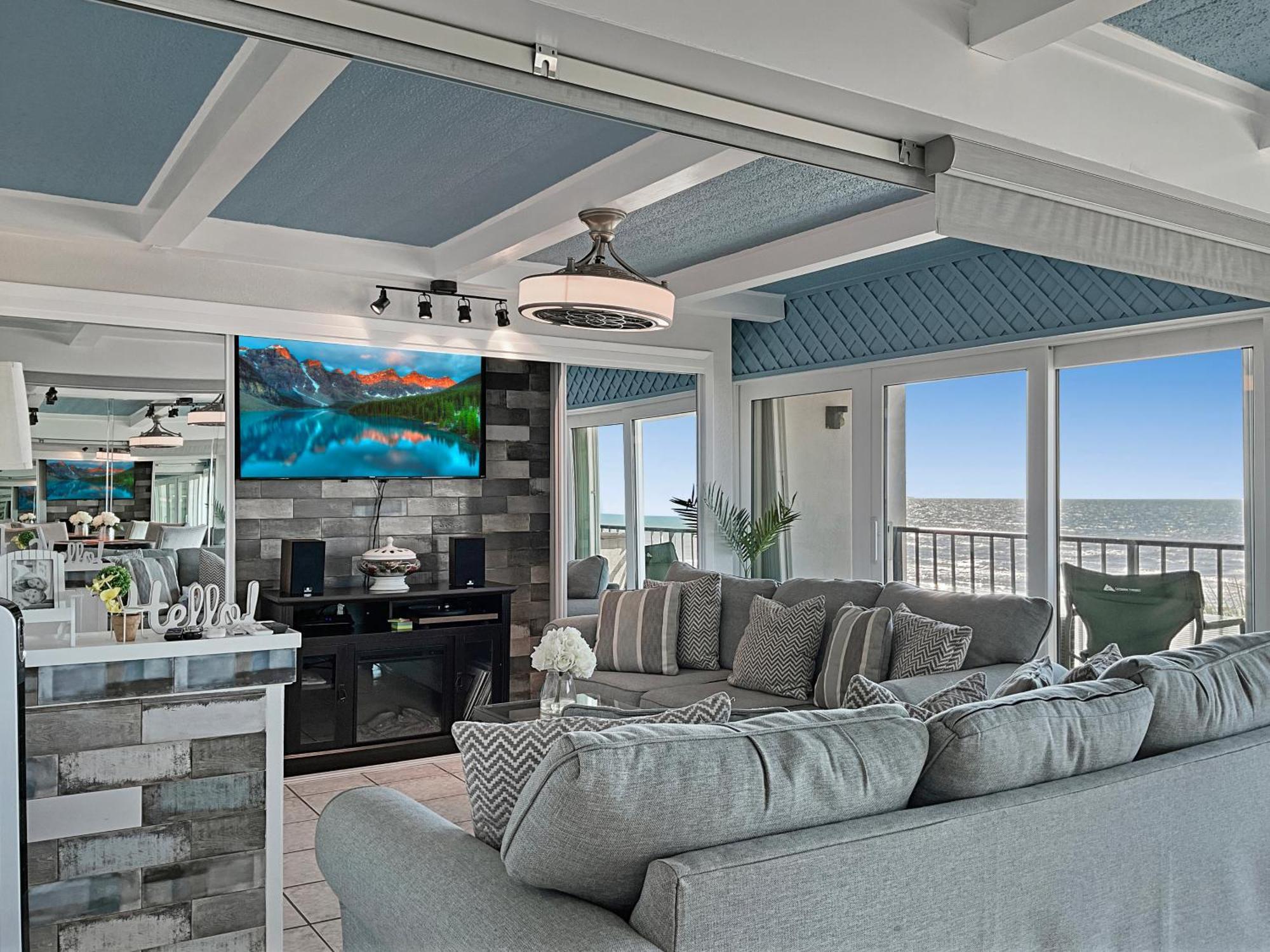 Amazing And Spectacular Ocean And Beach Views In Galveston Eksteriør billede